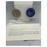 1974 Eisenhower 40% Uncirculated Silver Dollar