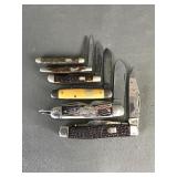 Vtg Forest Master, Frontier & Imperial Pckt Knives