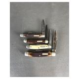 Vintage Old Timer Pocket Knives
