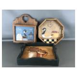 Hand-painted Wooden Trays & Decor