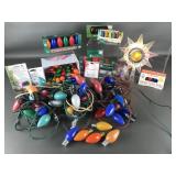 Vintage Ceramic Glazed Christmas Lights & More