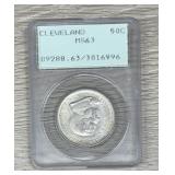 1936 Cleveland Commemorative Silver Half Dollar