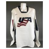 Vtg Usa Nike Hockey Jersey Size Large