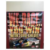 Vintage Butch Miller #98 Nascar Poster