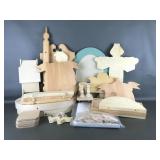 Precut Wooden Project Craft Pieces For Assembledge