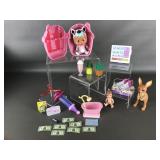 Toy Cash Register & Shopkins Real Miniature Shoes