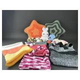 Handmade Crochet Crafts, Snoods, Pillows & More