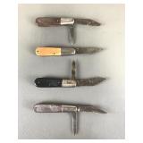 Vintage Barlow Pocket Knives