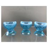 Vtg Glass Eyewash Cups
