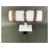 Stunning Hand Woven Swarovski Crystal Bracelets &