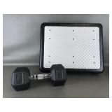 Fitness Step & 25lb Weight