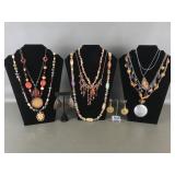 Vtg & Modern Bohemian Style Costume Jewelry