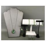 Handmade Swarovski Crystal & Rivoli Stone Jewelry