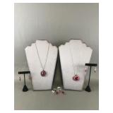Handmade Swarovski Crystal & Rivoli Stone Jewelry