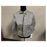 Ralph Lauren Blazer Brown & White Pinstripe Sz 8*