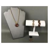 Handmade Rivoli Beaded & Swarovski Crystal Jewelry