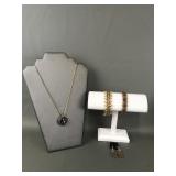 Handmade Rivoli Beaded & Swarovski Crystal Jewelry