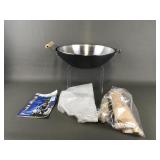 New Outdoor Wok W Accessories