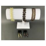 Hand Made Swarovski Crystal & Beaded Bracelets &