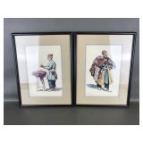 East Asian Everyday Genre Lithographs