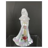 Signed Fenton Glass Handpainted Bridesmaid Figurin