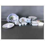 Vtg Nippon & Pasdena Trinket Trays & More