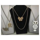 1970's Alan Owl & More Statement Necklaces