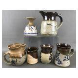 Artisan Pittman Ceramic Pottery Pieces