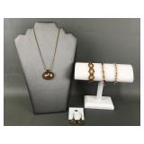 Handmade Swarovski Crystal & Rivoli Stone Jewelry