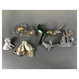 Jj Jonette & More Animal Brooch Pins