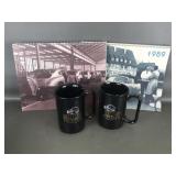 Vtg Kodak Ceramic Cups & Car Calendars