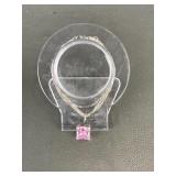 .925 Steling Silver Bracelet & Cubic Zirconia