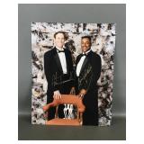 Signed photo of Alan trammel and Lou whitaker