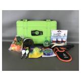 Fishing lures, gutting knife, animal call & more