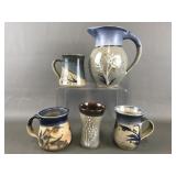 Artisan Pittman Ceramic Pottery Pieces