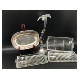 Art Nouveau Vintage Silver Lily Bud Base & More