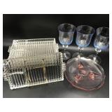 Denby Wine Goblets, Depression Glass & More