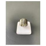 Sterling Silver Modernist Ring