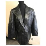 Denim & Co Qvc Style Leather Jacket Sz 1x