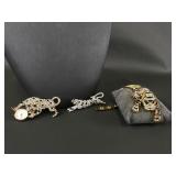 Articulated Tiger Rhinestone Brooch & More!