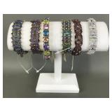 Kirks Folly Costume Jewelry Stretch Bracelets