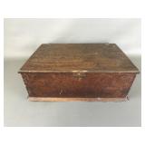 Pyrography Writing Slope, Poss. Antique W Ink Pen
