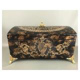 Maitland-smith Intricate Floral Penshell Box
