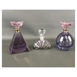 Glass & Crystal Colorful Perfume Bottles