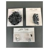 Kirks Folly Jet Butterfly Brooch & More