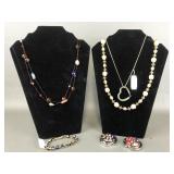 Millefiori Glass Beaded Bracelet & More