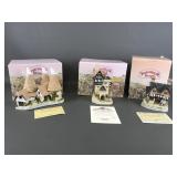 Vintage David Winter Knight's Castle, Triple Oast,