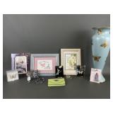 Butterfly Vase & Jewelry, Framed Grief Quotes&more