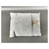 14k Gold Tested Crown Pin