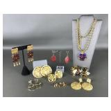 Isle Of Skye & More Gold Tone Costume Jewelry